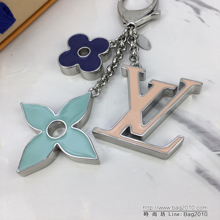 路易威登LV 頂級原單 M67119白叻蘭色 Fleur de Monogram 包飾 任意搭配 路易威登各個標誌性包款  ydh1022